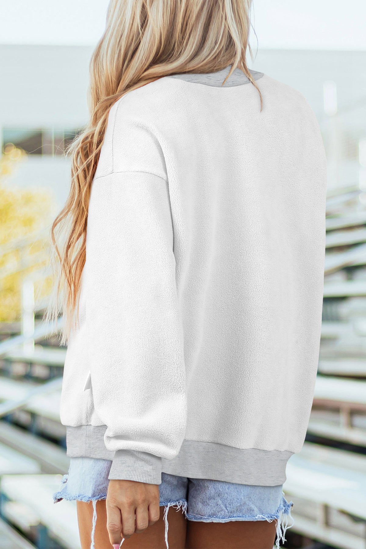 Sequin Bow Pumpkin Sweatshirt