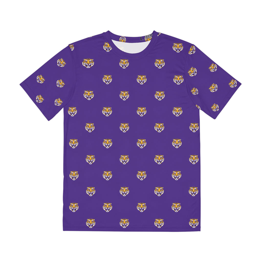 Men's Polyester Tee-Tiger Head
