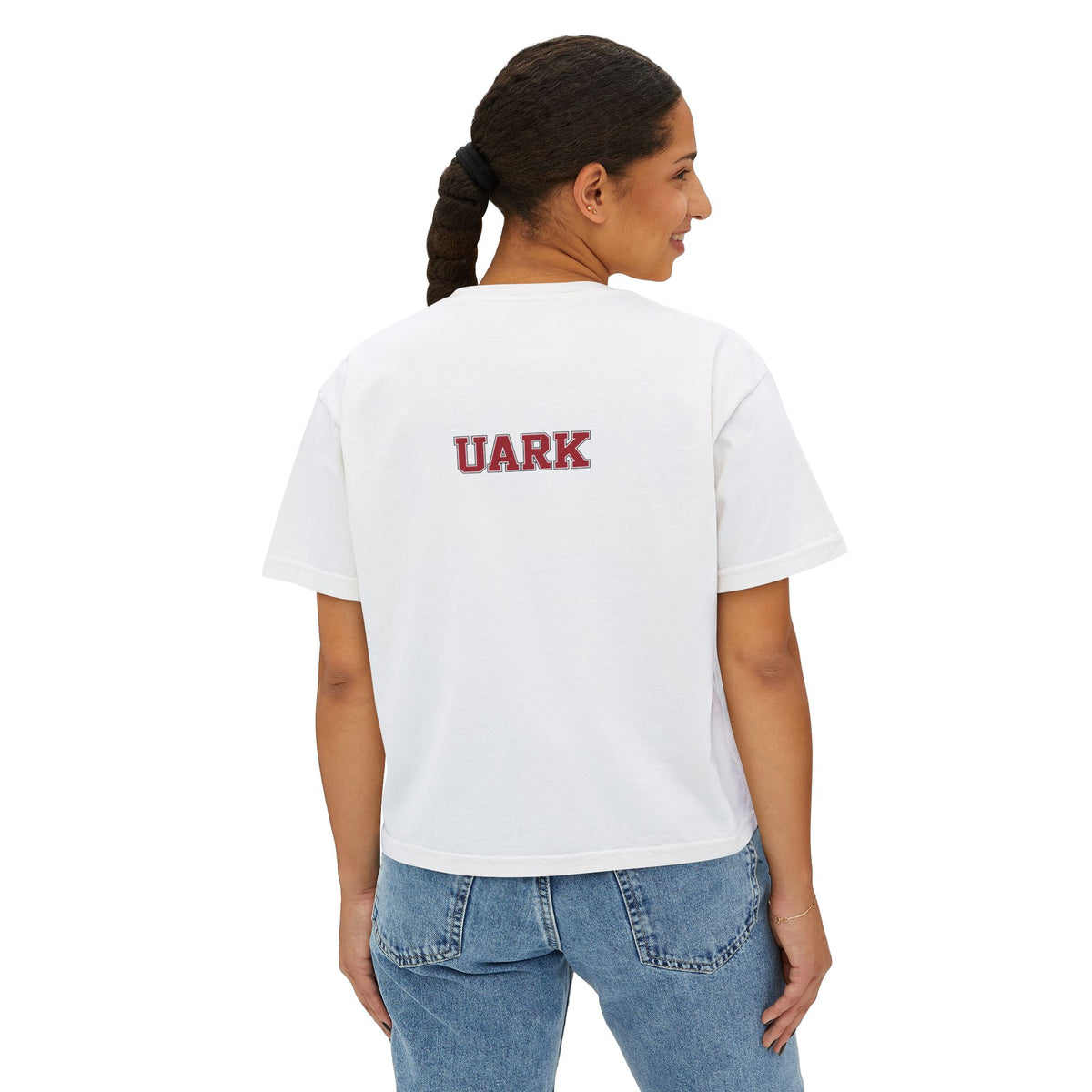 Women's Boxy Tee-Arkansas designs