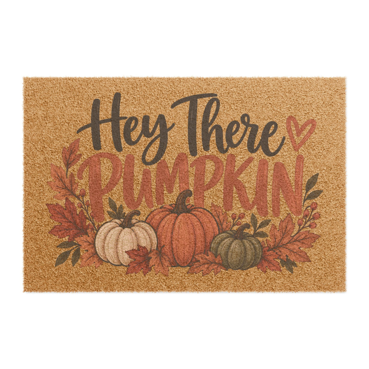 Doormat-Hey There Pumpkin