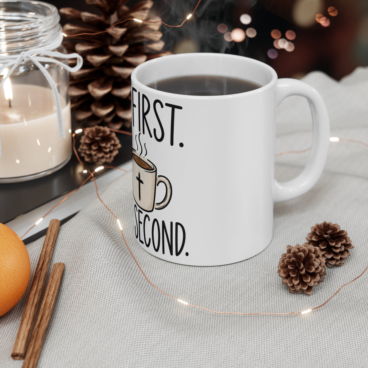 Mug 11oz - Pray First