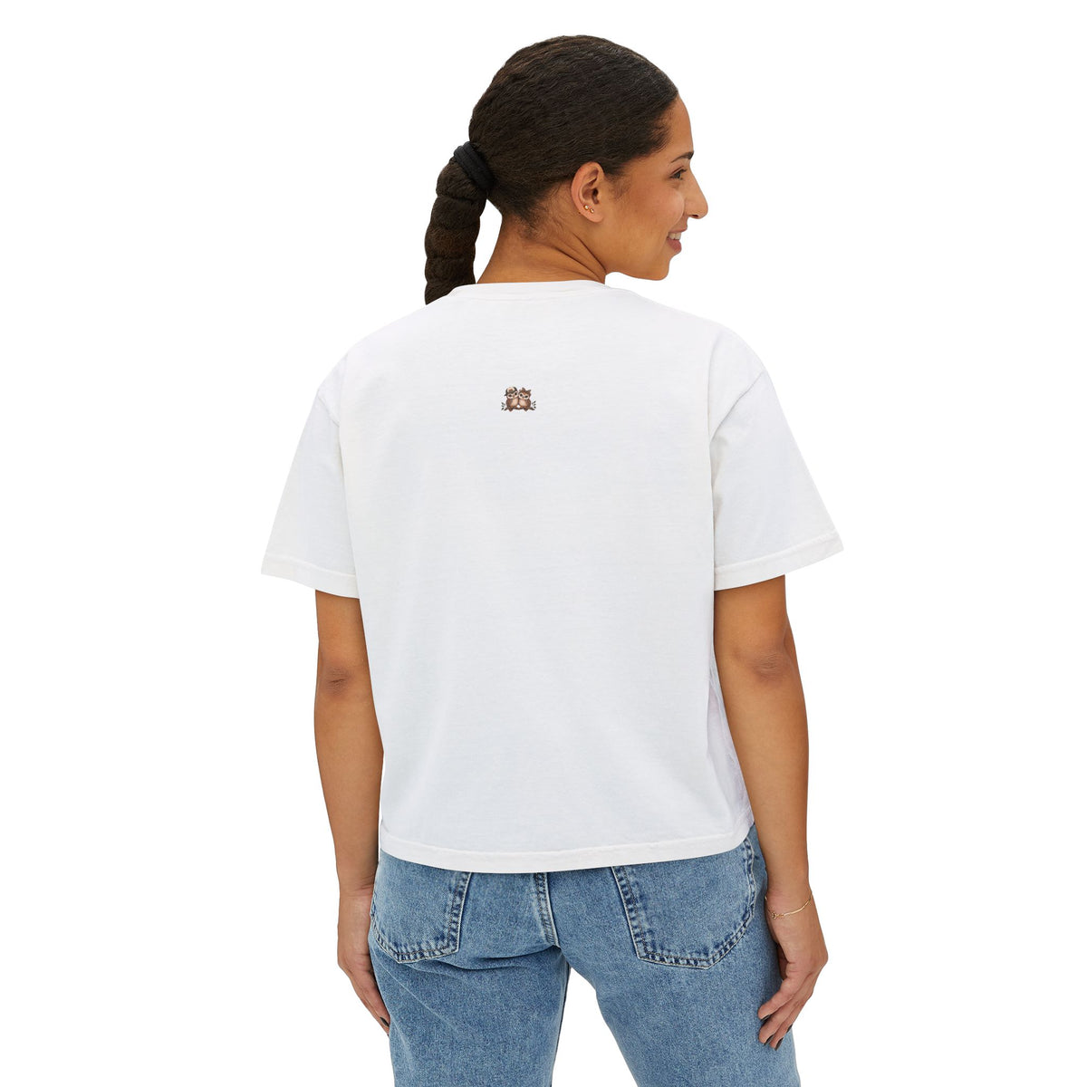 Women's Boxy Tee-LSU Designs