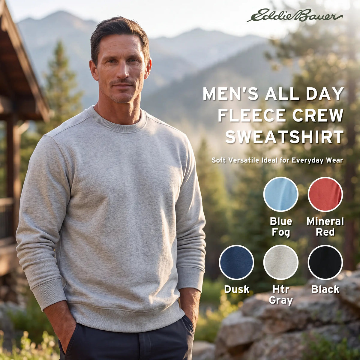Eddie Bauer | Men's All Day Crew
