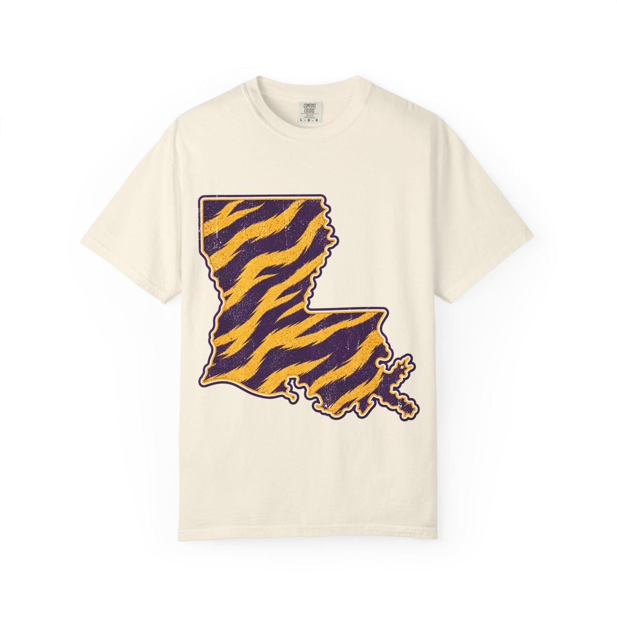Women's Tee - LA tiger stripe