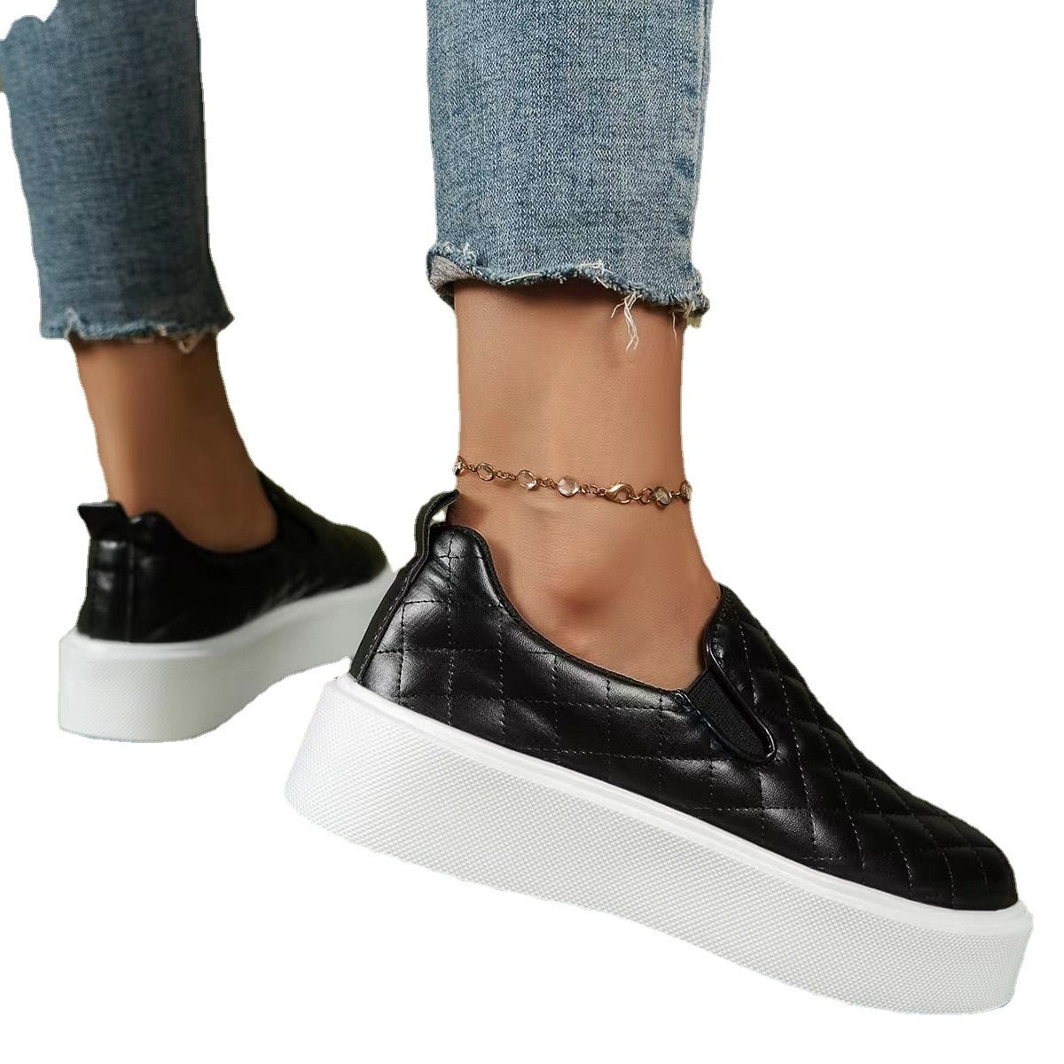 Slip-on Platform Lightweight Loafers