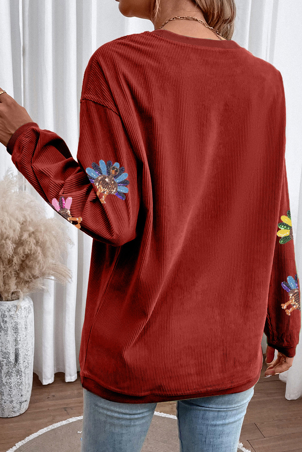 Turkey Corded Baggy Sweatshirt